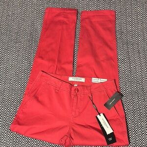 Liverpool Cargo Crop In Watermelon - Sz 0/25 - NWT